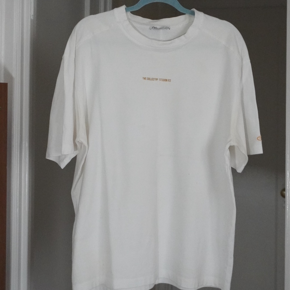 Zara White Oversize Shirt